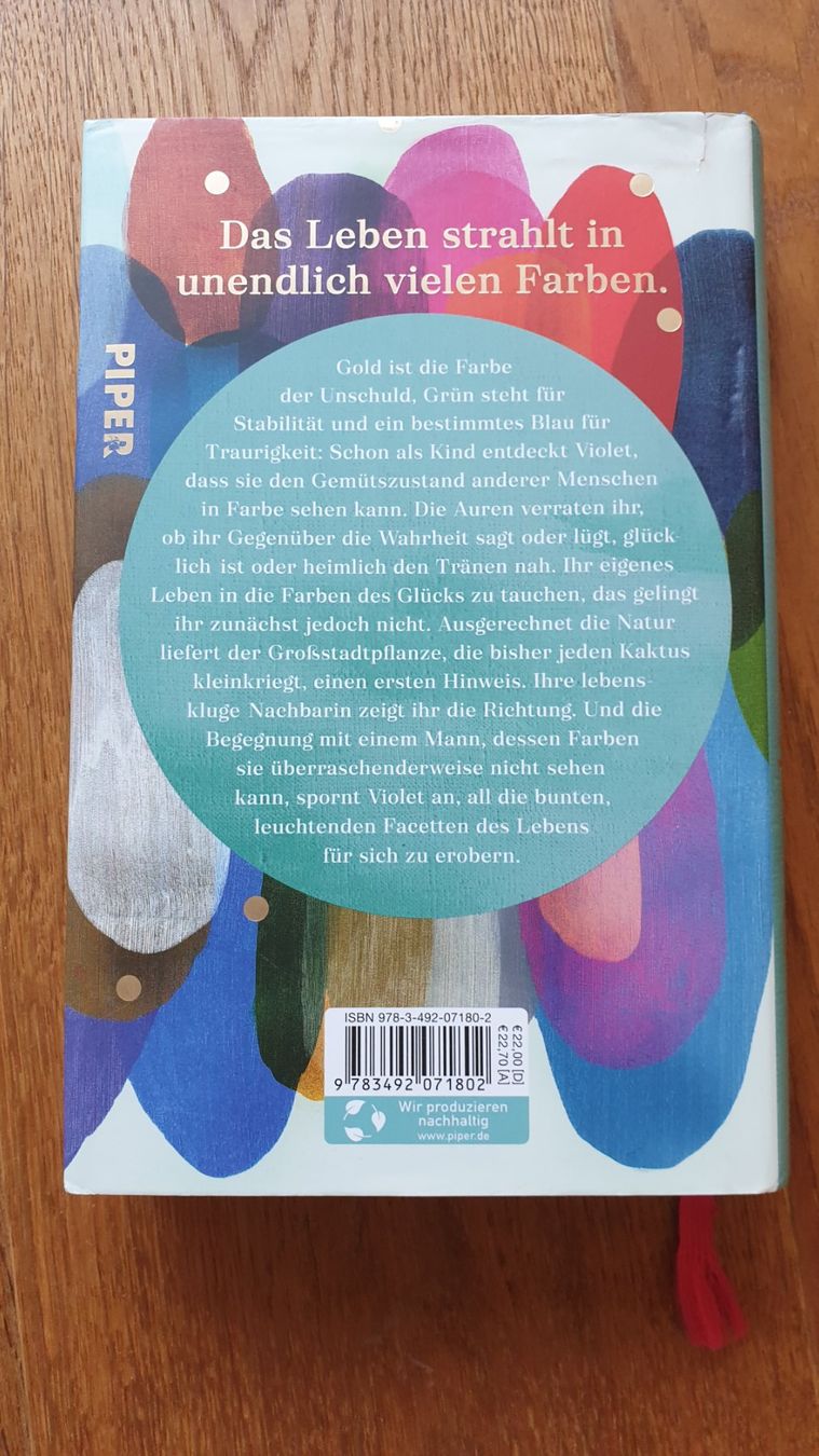 Bücher: Alle Farben meines Lebens: Cecilia Ahern – Gebraucht aus Bern von monbijou01 1