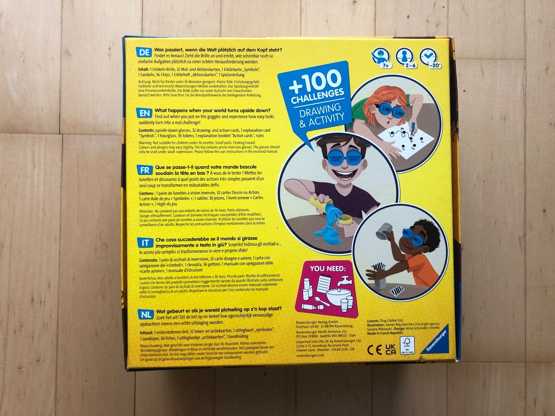 Giochi: UPSIDE DOWN CHALLENGE neuwertig! – Usato da Wallisellen venduto da Fax 5