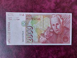 Spanien 2000 Pesetas 1992