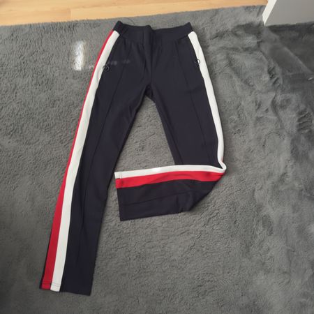 Review,Sporthose Damen GR. S dunkelblau/rot/weiss gebrauch