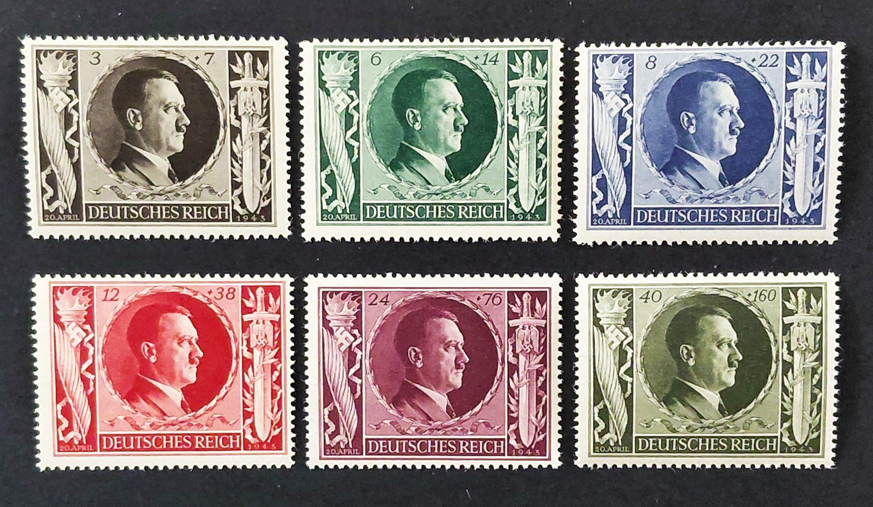 Tutti i francobolli: Deutsches Reich 1943** – Nuovo (secondo la descrizione) da Luzern venduto da qualifair