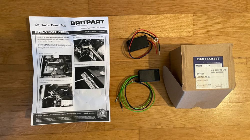 Turbo Boost Box für Land Rover Defender und Discovery TD5 (Neu (gemäss ...