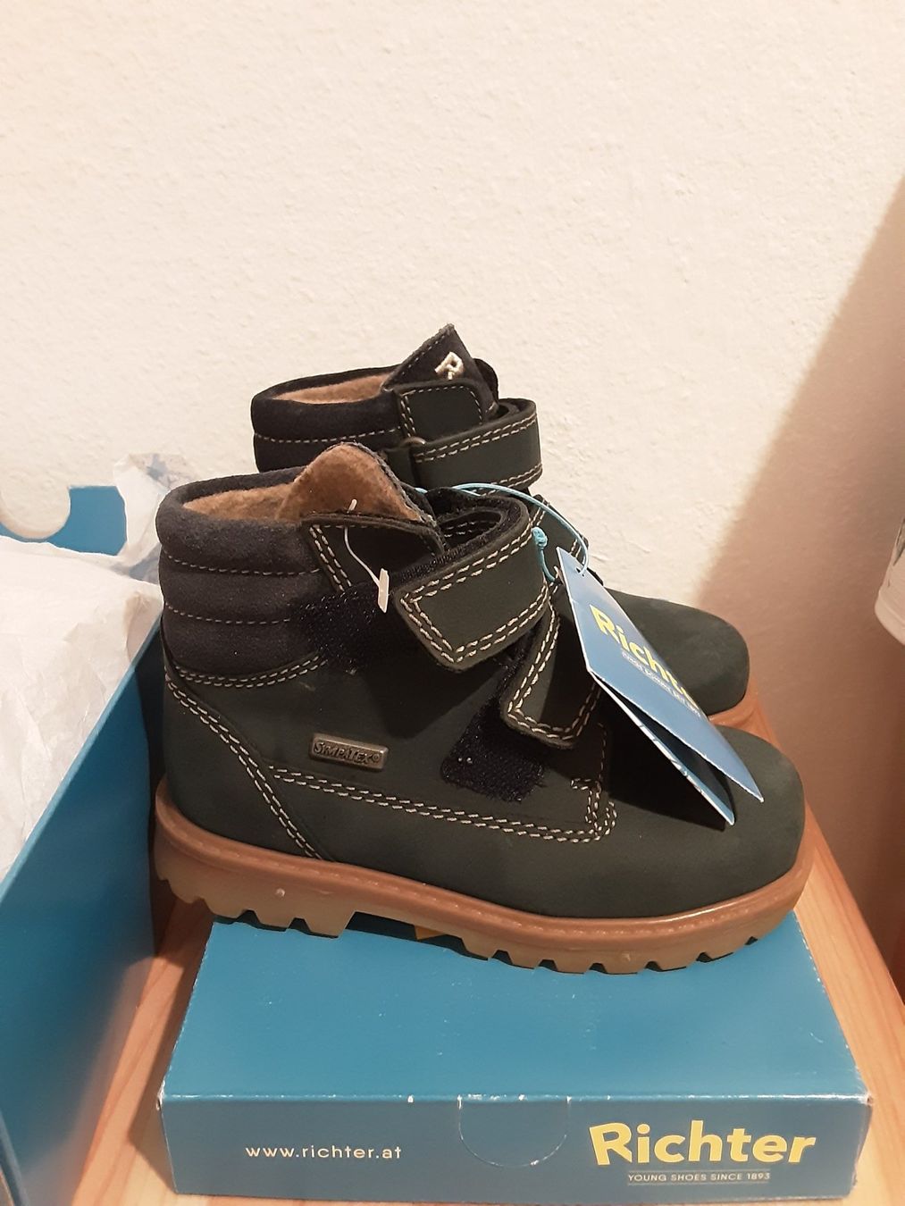 Schuhe für Jungen: Richter Jungen Halblange Stiefel – Neu und originalverpackt aus Glattfelden von Roman2504 4