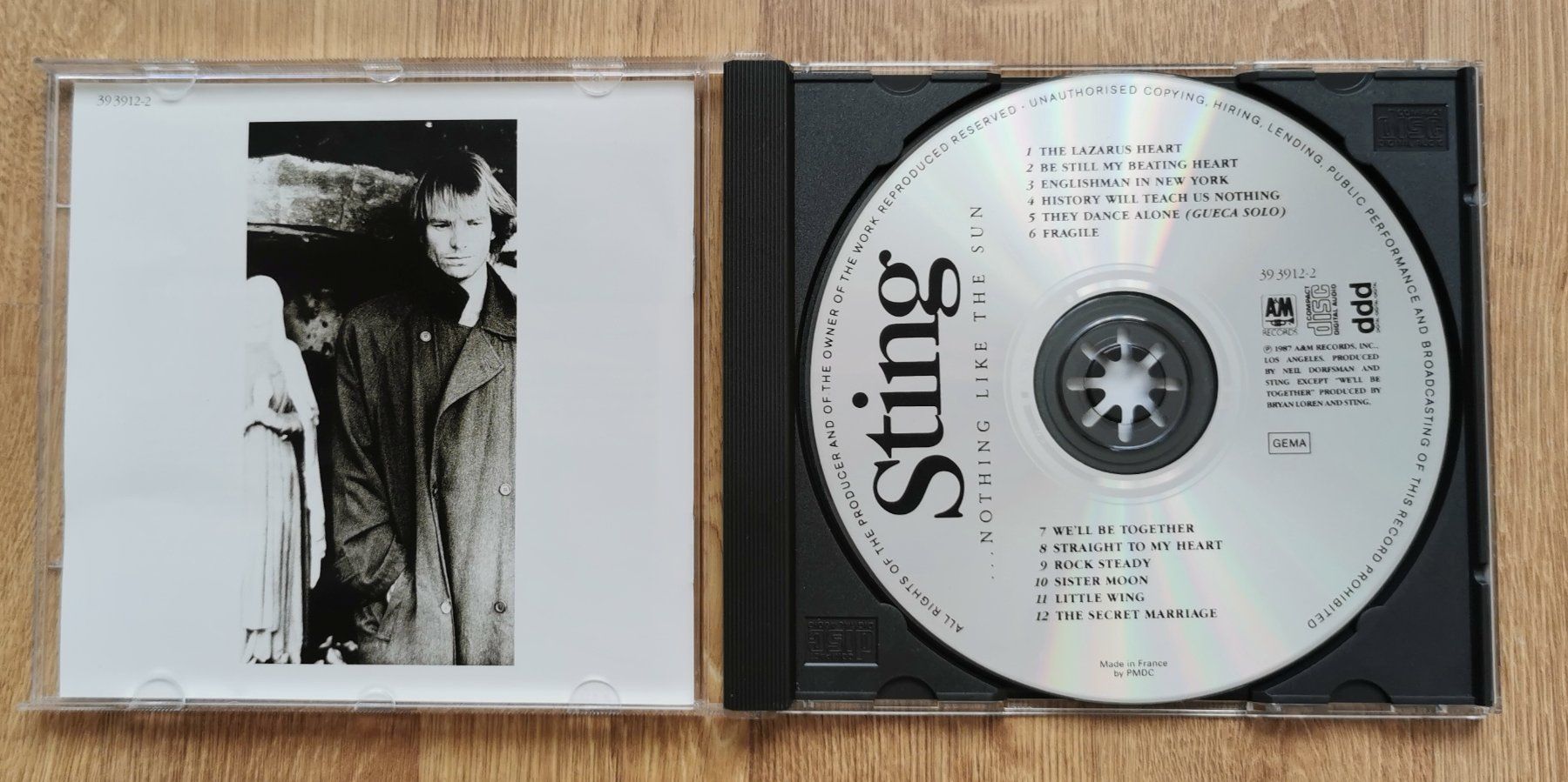 CDs: Sting  -  Nothing Like The Sun – Gebraucht aus Birsfelden von dsc_f8gx 2