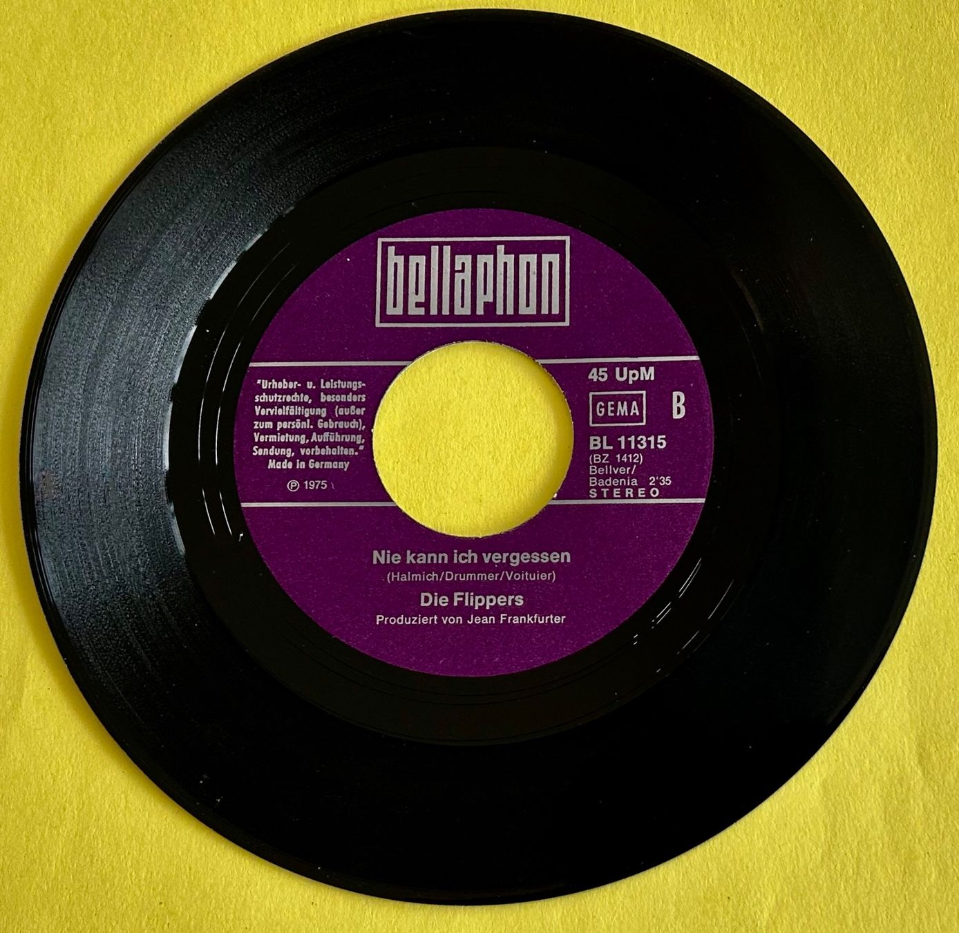 Schallplatten: Die Flippers / Luana / Vinyl Single – Gebraucht aus Spiez von martin-7973 3