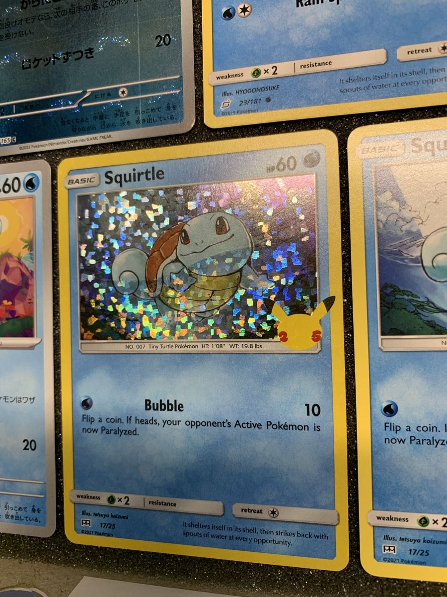 Pokémon Carte collezionabili: Squirtle 170/165 AR e 6 mix  – Usato da Bironico venduto da ars_z6lb 3