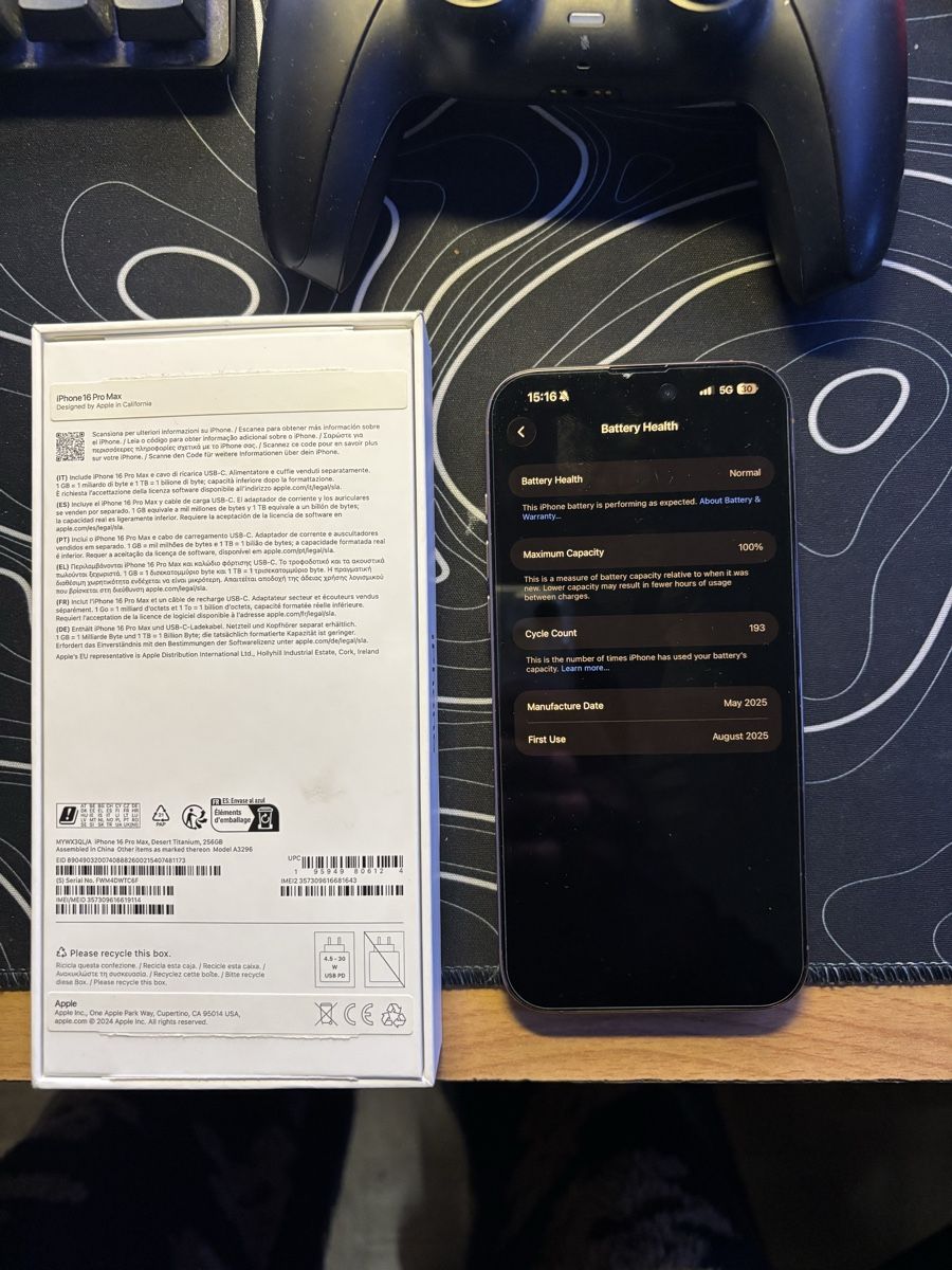 Apple Portables: iPhone 16 Pro Max – Neuf (Voir description) à La Chaux-de-fonds par car_x6wf 5