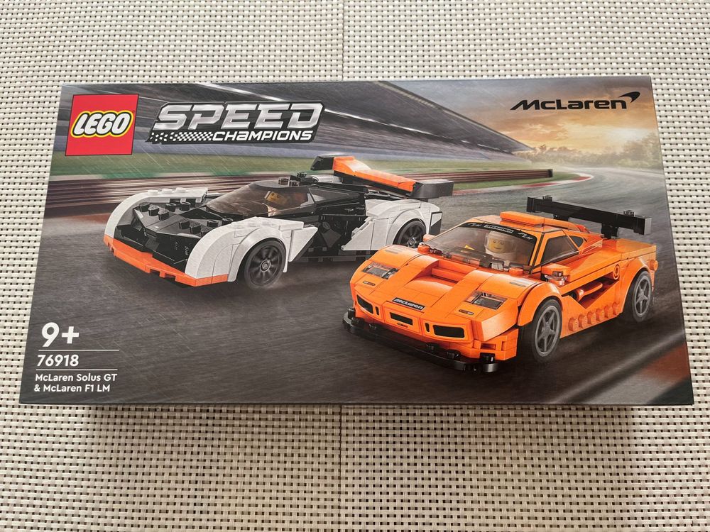 LEGO SPEED CHAMPIONS 76918 McLaren Solus GT & McLaren F1 LM (Neu und ...