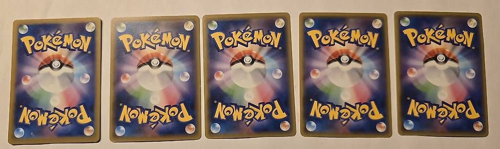 Pokémon Carte collezionabili: Pokémon Japanisch, 5 karten – Usato da Bellinzona venduto da Friederike_A 1