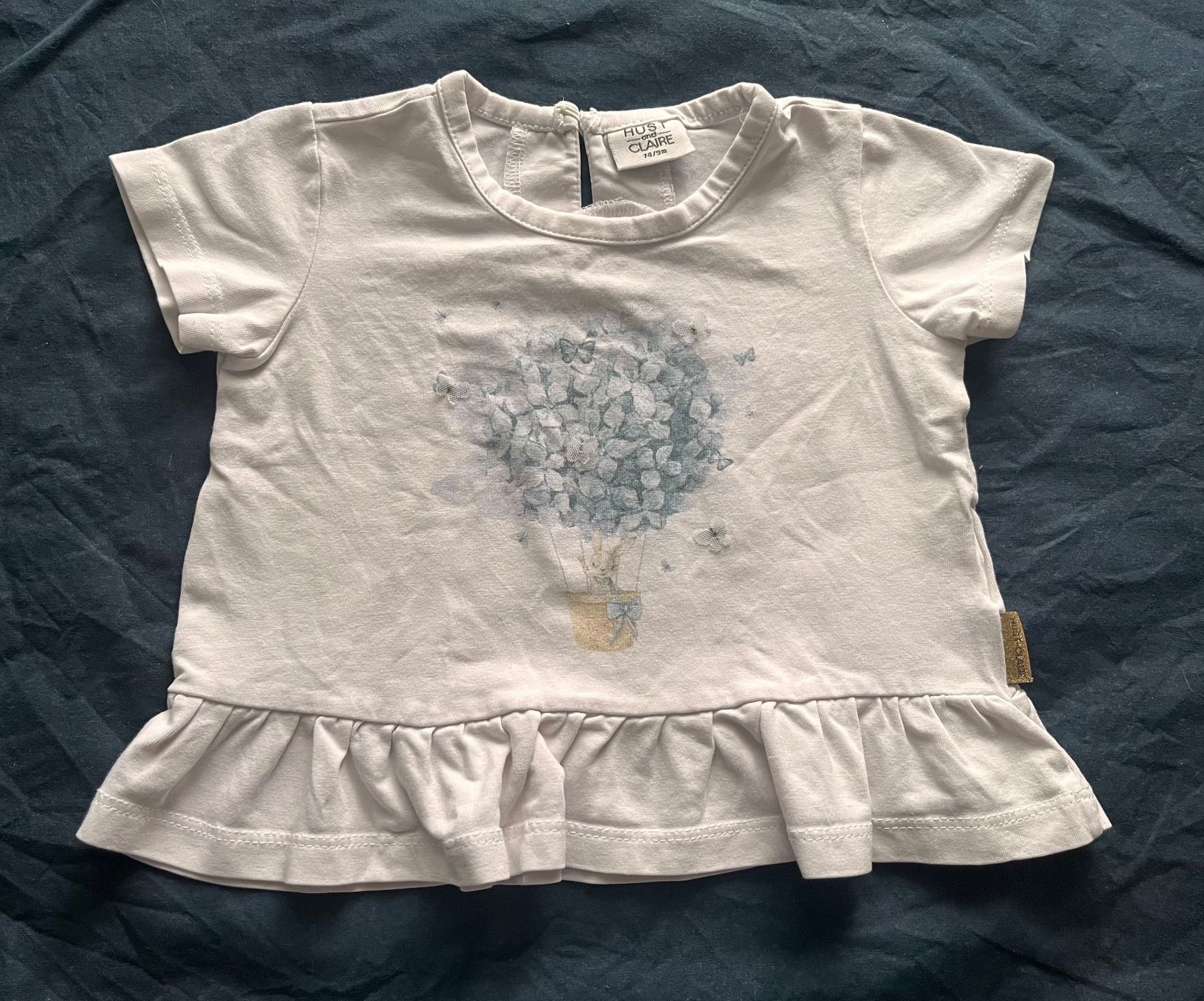 Hust & Claire Camicie, Top & T-shirt: Kurzarmoberteil von Hust & Claire, Grösse 74 – Usato da Triboltingen venduto da zimtsterndli5