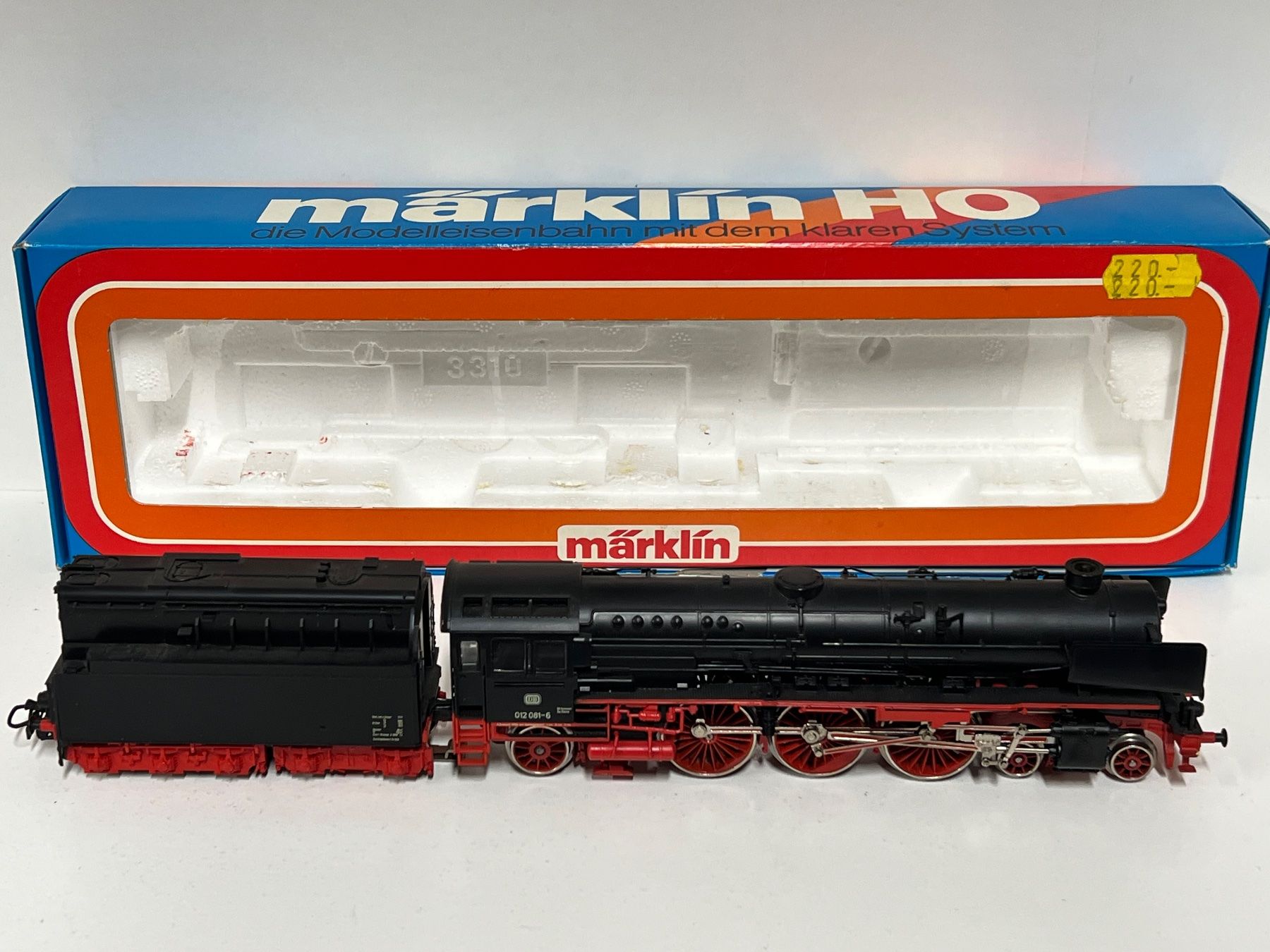 Märklin Modellini di ferrovie: Märklin 3310 DB BR 012 081-6 Dampflok – Usato da Geroldswil venduto da TopTrain54 4