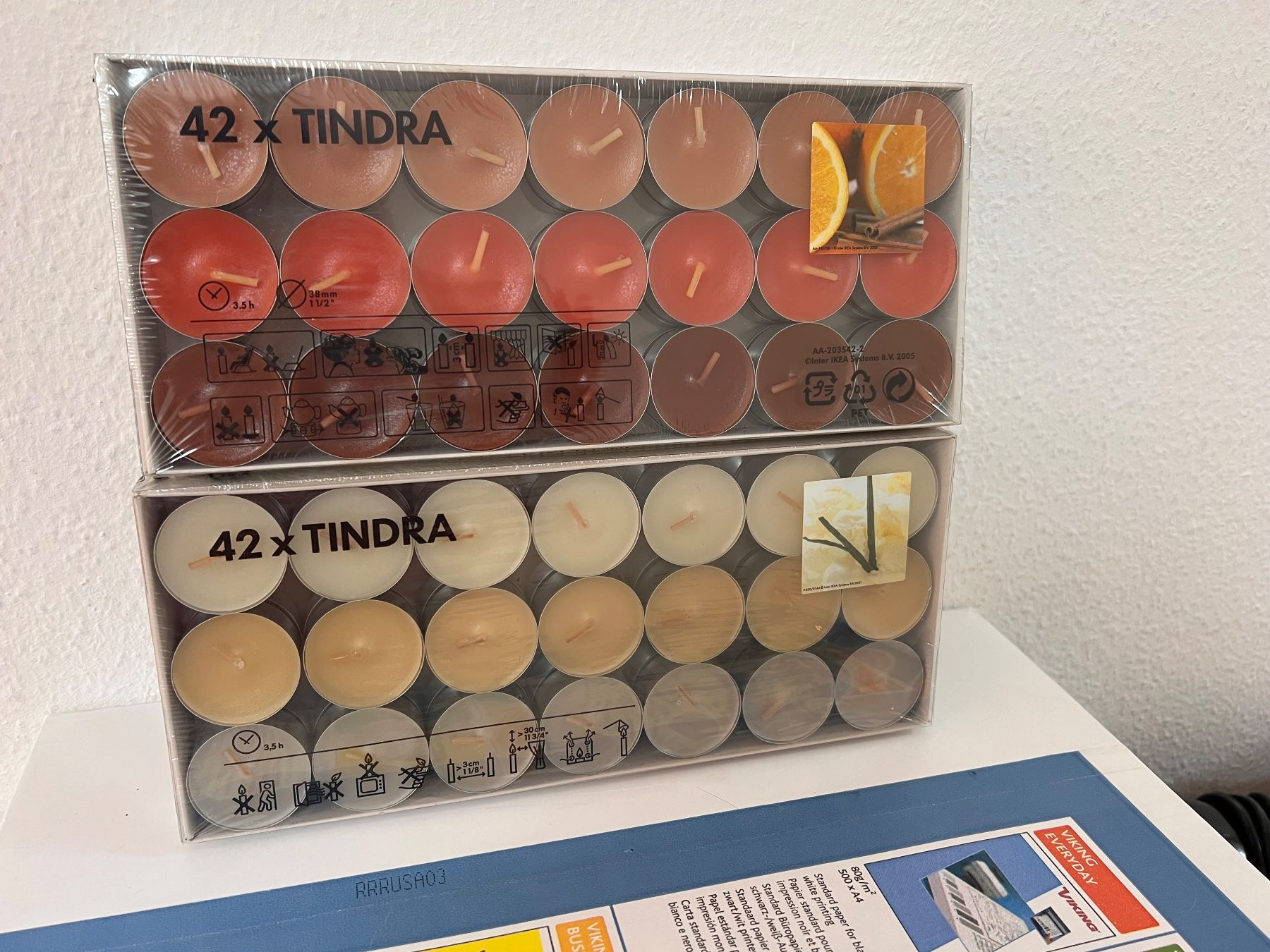 Ikea Kerzen: Teelicht Kerzen – Neu und originalverpackt aus Zürich von Ozean74