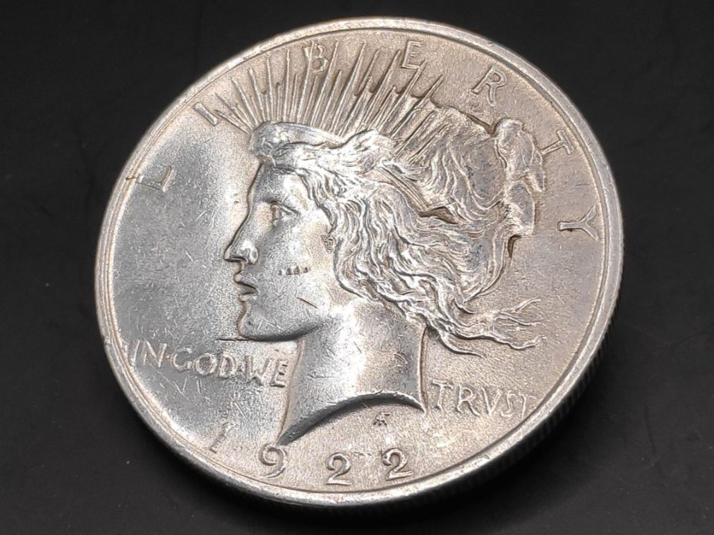 Alle Münzen: 1922 Peace Silber Dollar – Gebraucht aus Sirnach von Trekk64