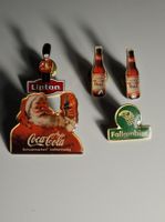 Pins Getränke Falkenbier / Bud / Lipton / Coca Cola