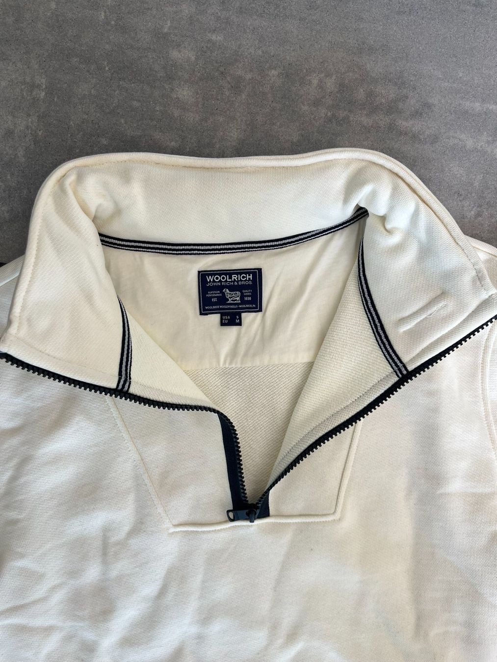 Woolrich Pullover & Sweatshirts: WOOLRICH Pullover Half-Zipper Beige – Gebraucht aus Otelfingen von Denis_ZH 3