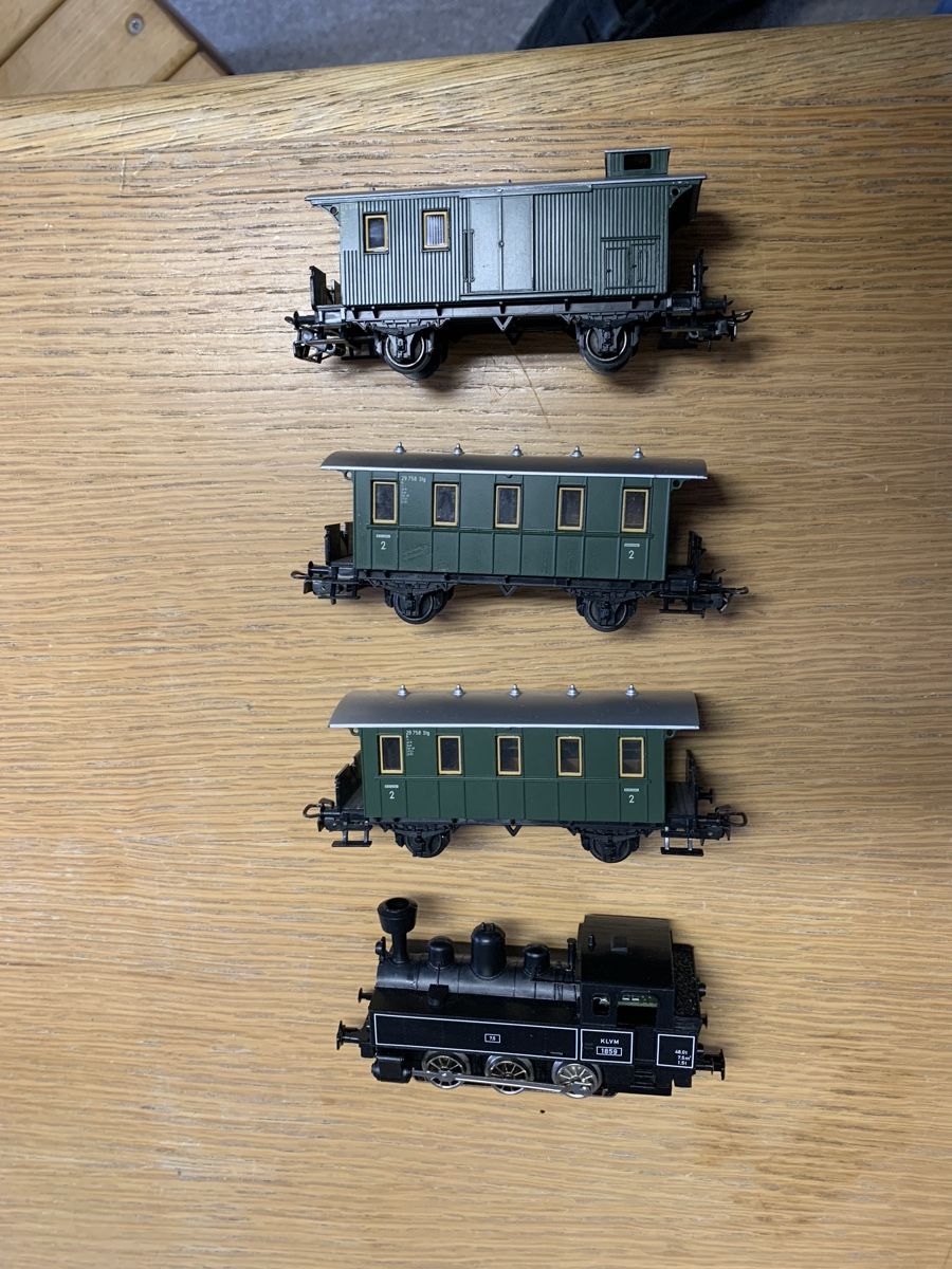 Märklin Modellini di ferrovie: Schöner Märklin Dampf Zug, gebraucht,Inte14 – Usato da Winden venduto da EmilNeu 2