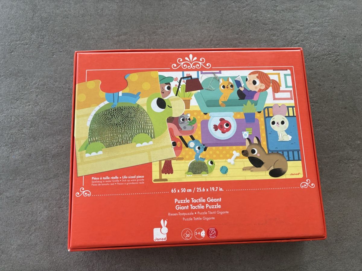 Djeco Puzzles: Puzzle tactile  – D'occasion à Chapelle-s-Moudon par vanesso 1