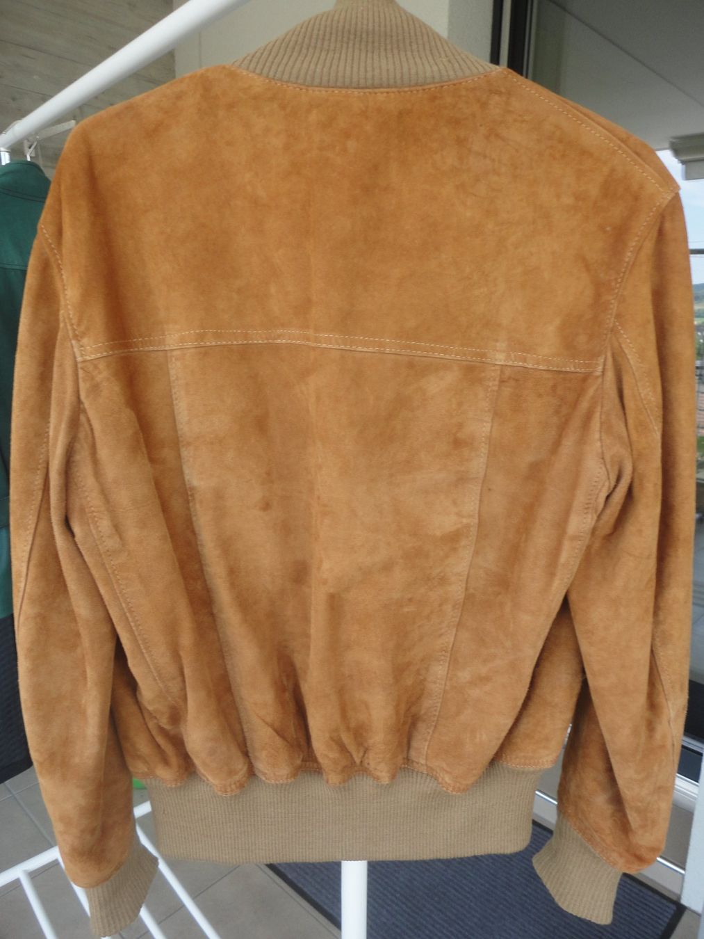 Jacken: Damen Wildlederlumber mit Strickbörtchen Gr. M – Gebraucht aus Birmensdorf ZH von res_wh2b 1