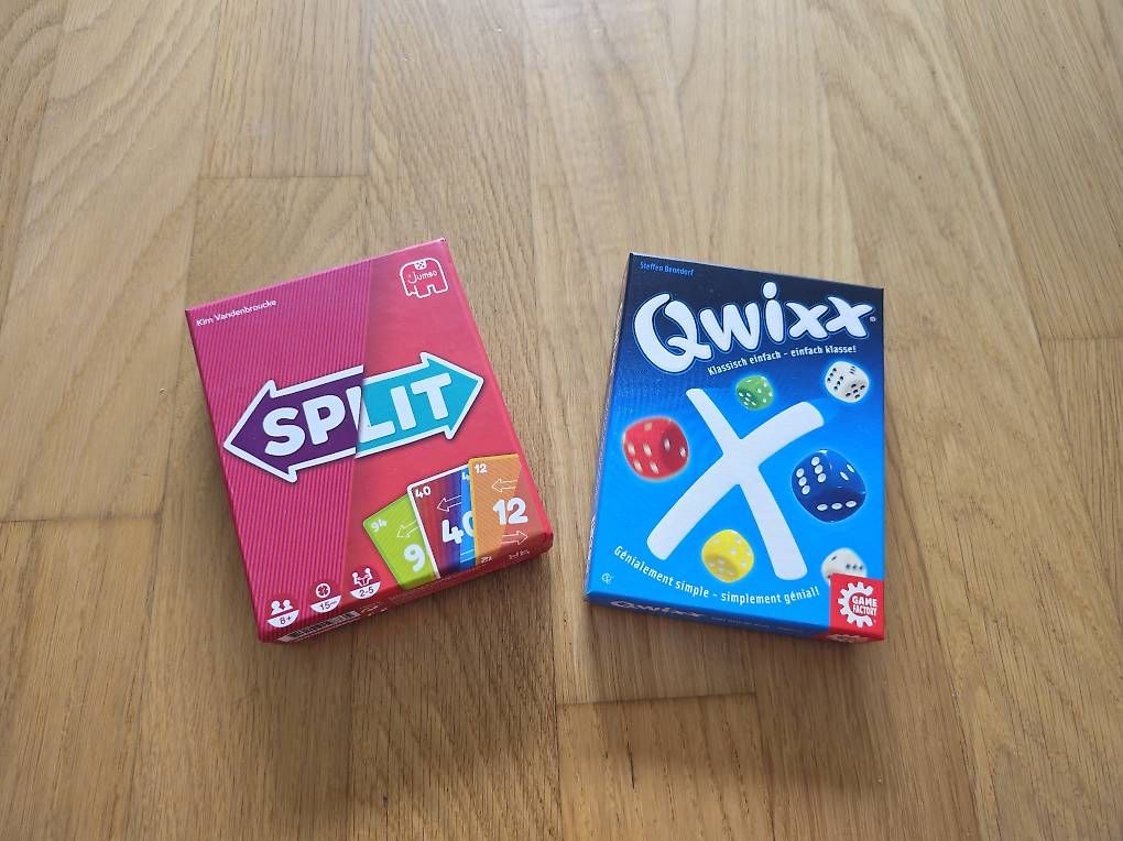 Spiele: Split und Qwixx Spiele  – Gebraucht aus Münchenbuchsee von Bussistyle
