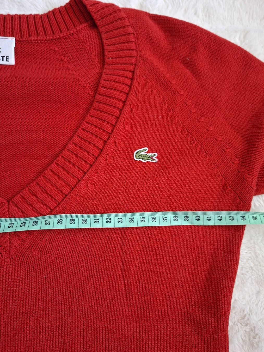 Lacoste Maglioni & Felpe: Pull LACOSTE rouge taille 36 bon état – Usato da Renens VD venduto da ser_j2fn 6