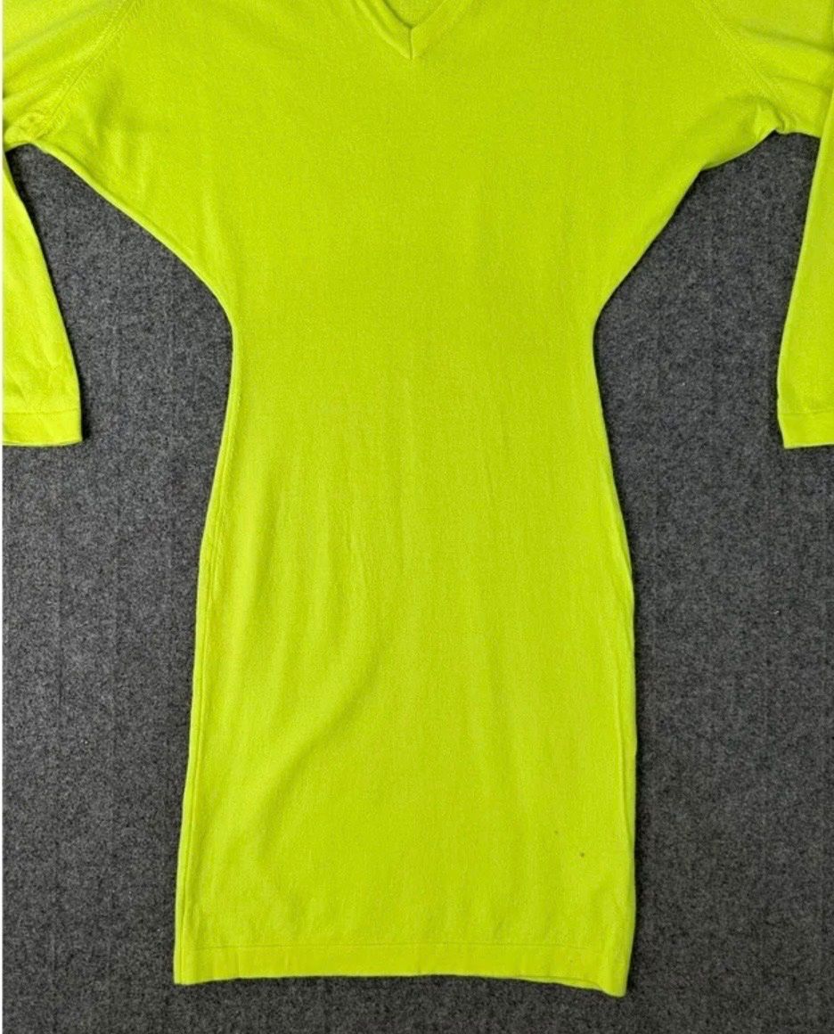 Maison Margiela Vestiti: Maison Martin Margiela, mini robe, jaune fluo – Usato da Genève venduto da dachaw 4