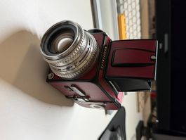 Hasselblad 500C mit C80 Black mit gewechseltem Leatherette