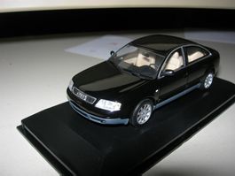 Audi A6 Saloon1997 schwarz * Minichamps 1:43