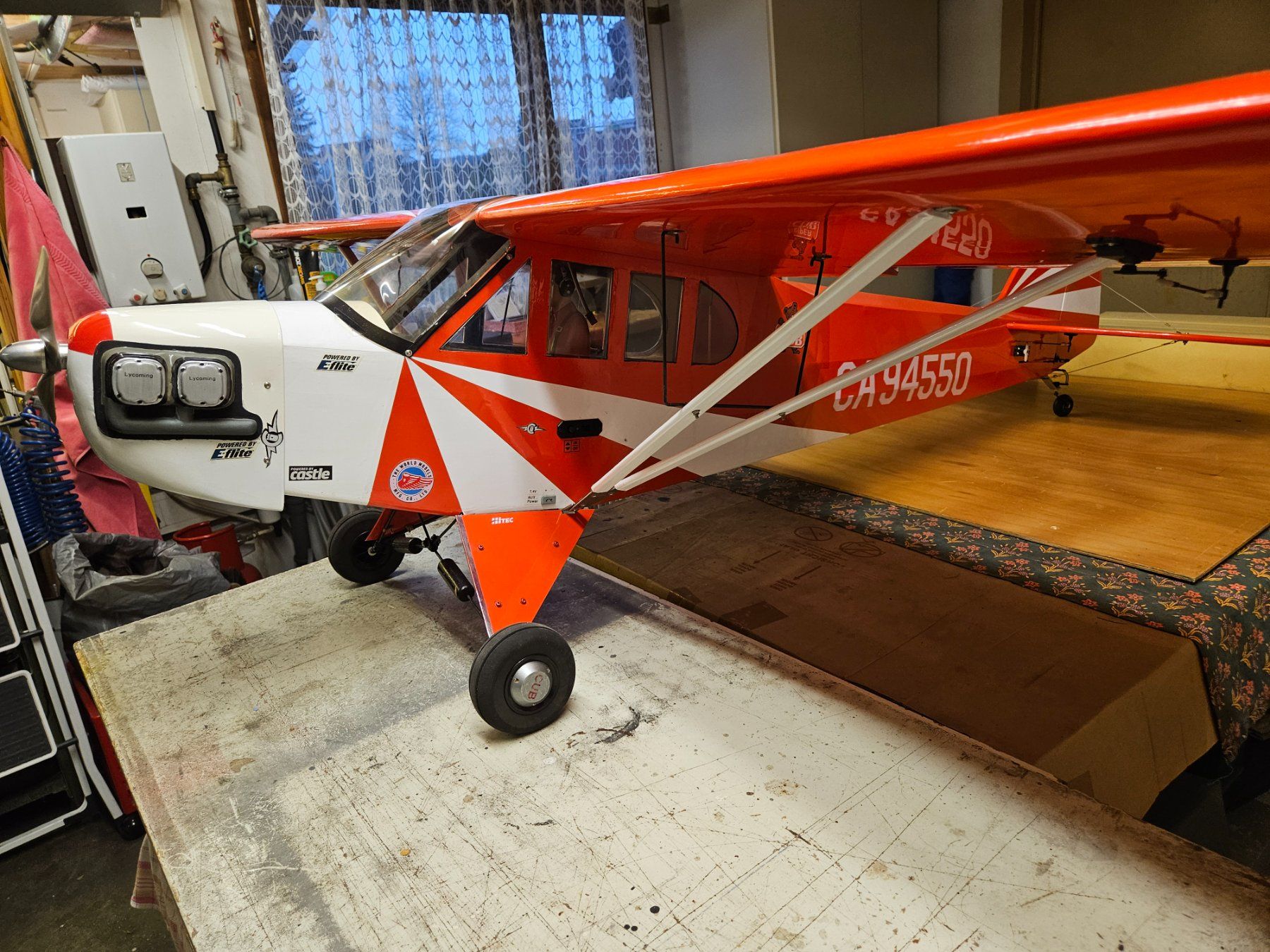 RC Modellbau: Piper L4 Clipped Wing 1/4 Scale – Gebraucht aus Otelfingen von Praxus