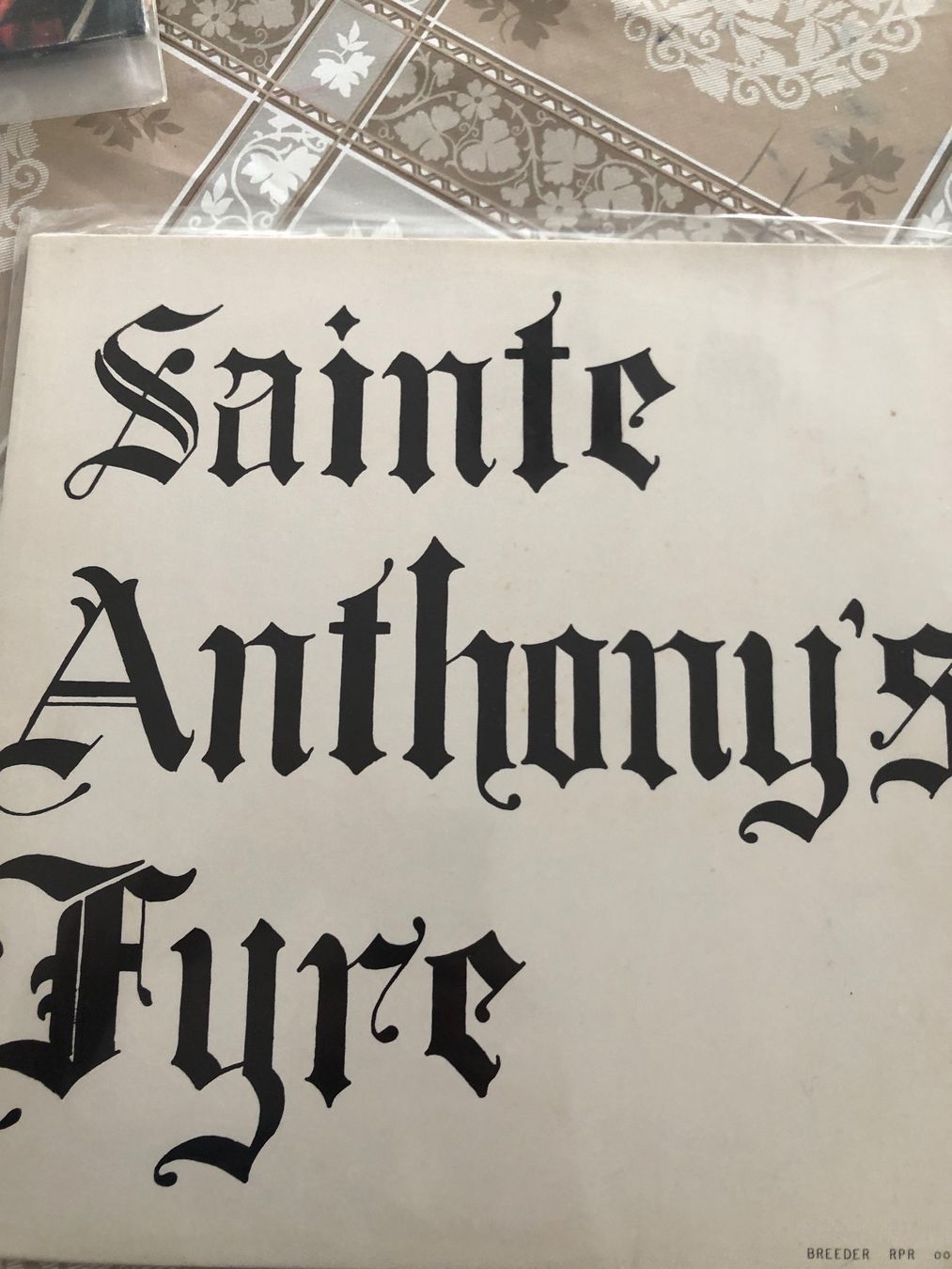 Dischi in vinile: Sainte anthonys fyre same 1970 hard Rock USA – Usato da Zürich venduto da manuunited