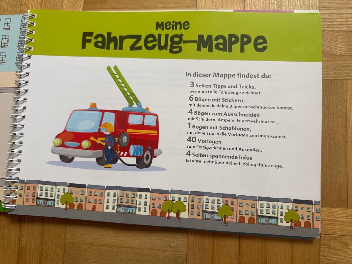 Libri: Fahrzeug-Mappe mit Stickern, fabrikneu! – Nuovo e nell'imballaggio originale da Kilchberg ZH venduto da Von_dutch 2