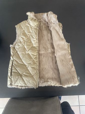 Gilet double-face Pois, imbottito, come nuovo, taglia M