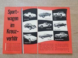 Sportwagen im Kreuzverhör - 1962