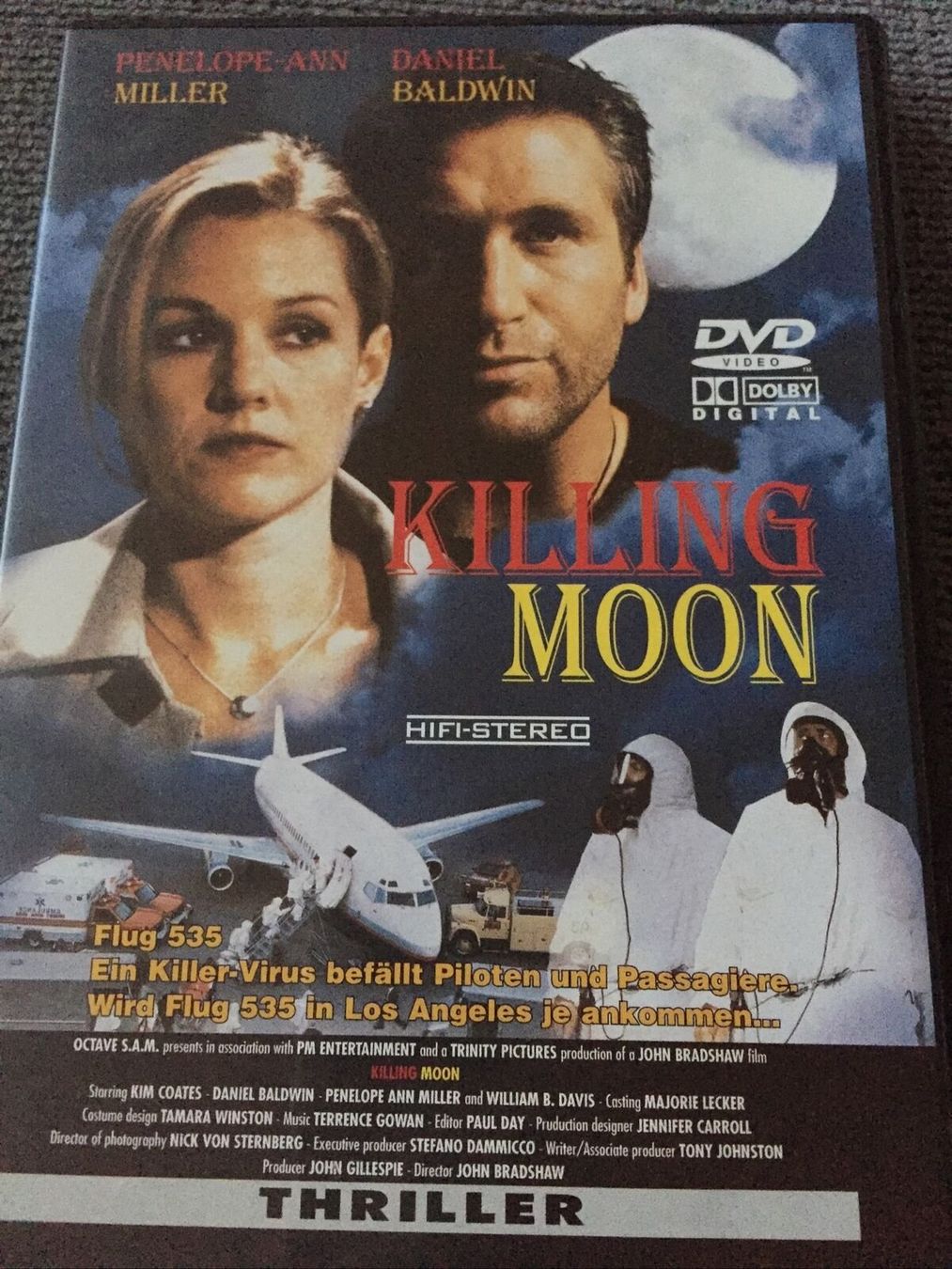 Tutti i DVDs: Killing Moon - Todesflug 535                         ©'1999 – Usato da St.Gallen venduto da elk2023