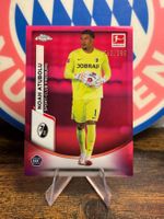 2023-24 Topps Chrome Bundesliga Noah Atubolu Magenta Rookie