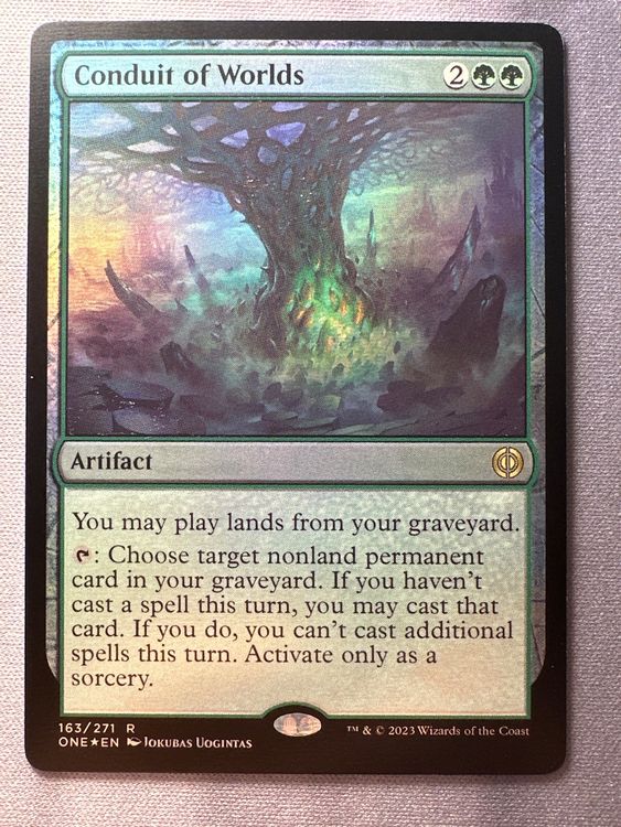 Conduit of Worlds FOIL 163/271 Phyrexia ONE Kaufen auf Ricardo