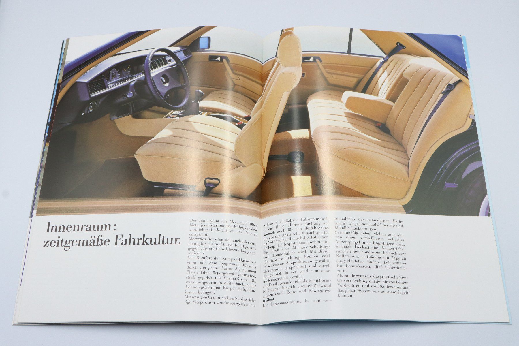 Mercedes-Benz Dokumente: Mercedes 190D / 190D 2.5 1987 Prospekt – Gebraucht aus Bühl b.Aarberg von Collectorpassions 6