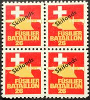 Soldatenmarken 2.WK, Füsilier Bat 26, Skifonds, Wi Inf 267-