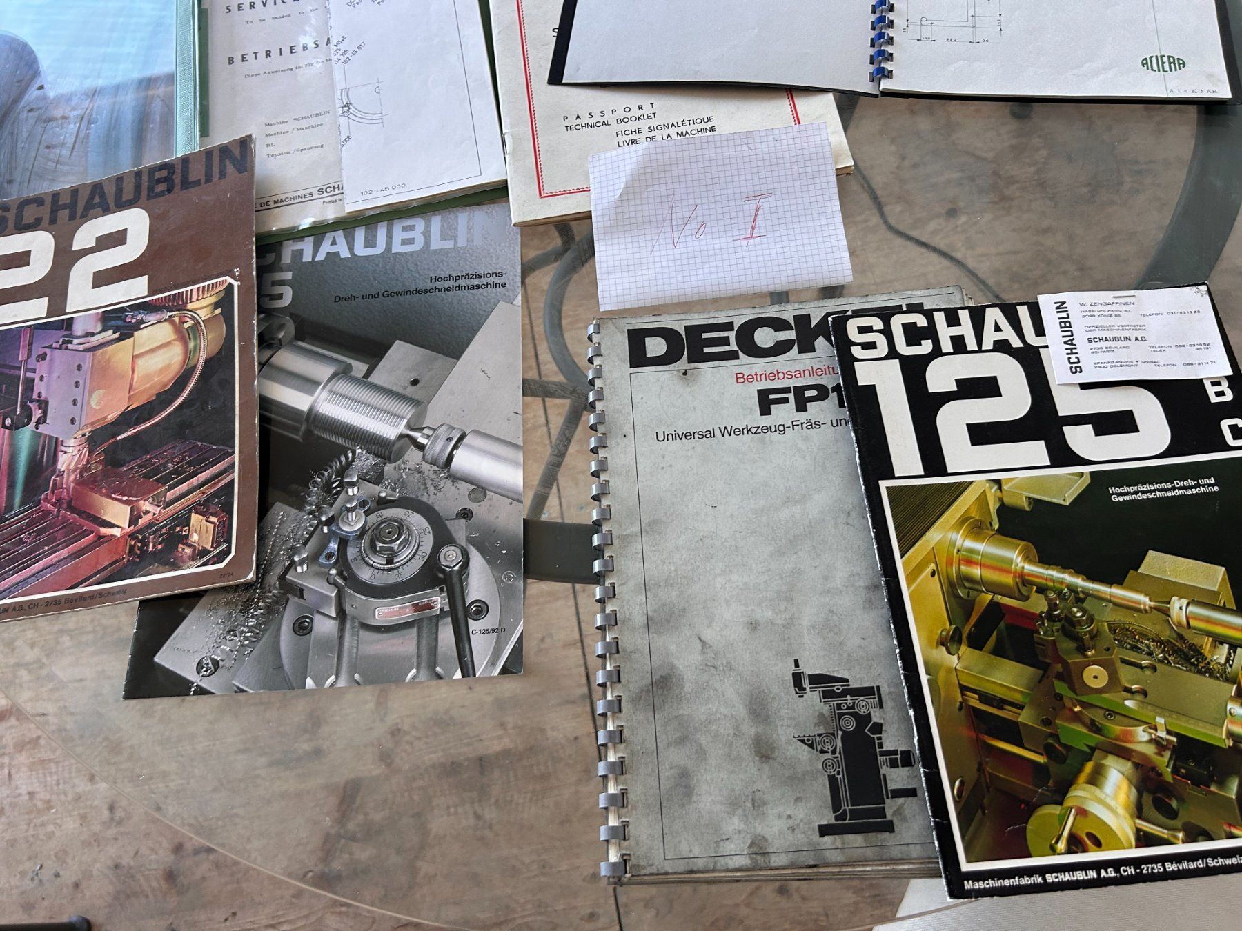Tutti gli attrezzi: Tech. Unterlagen 1 – Usato da Münchenstein venduto da fransch 5