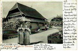 Gruss aus dem Berner Oberland 1902
