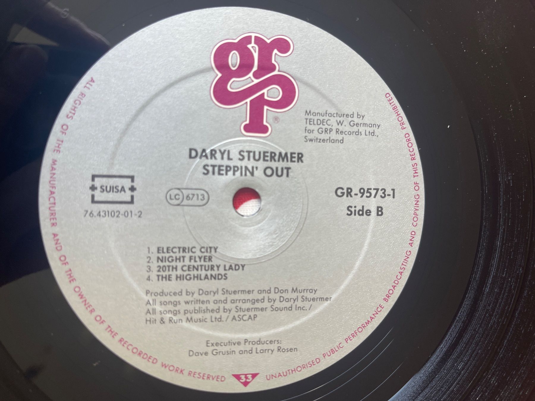 Vinyles: A485/Daryl Stuermer - Steppin' Out – D'occasion à Frutigen par Philippe_jsp 2