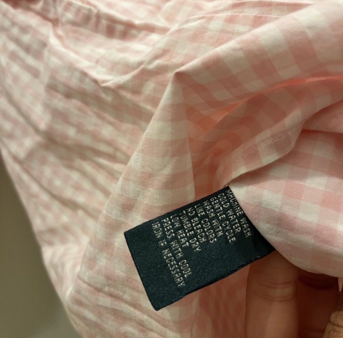 Ralph Lauren Camicette: RALPH LAUREN PINK CHECKERED SHIRT – Usato da Genève venduto da toandfrom 3