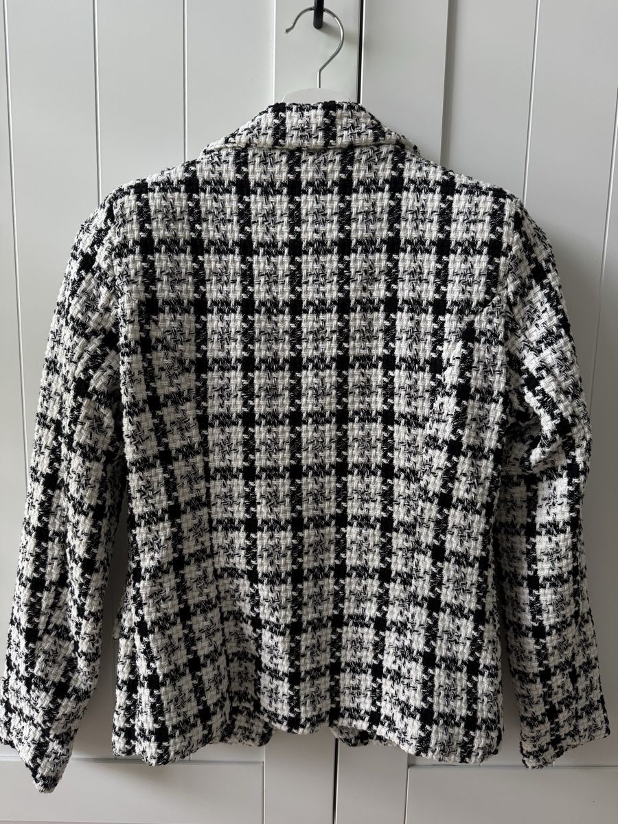 Giacche: Tweed Blazer schwarz/weiss (S) – Usato da Triesen venduto da antonellaaa_ 2