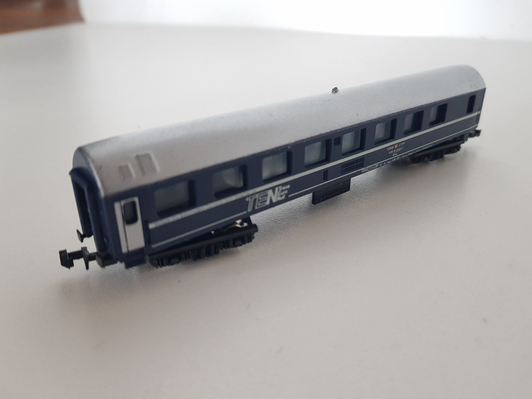 Lima Modelleisenbahnen: Lima N Scale SBB CFF "TEN" Personenwagen - Modellbahn – Gebraucht aus Bassersdorf von retrolab 3