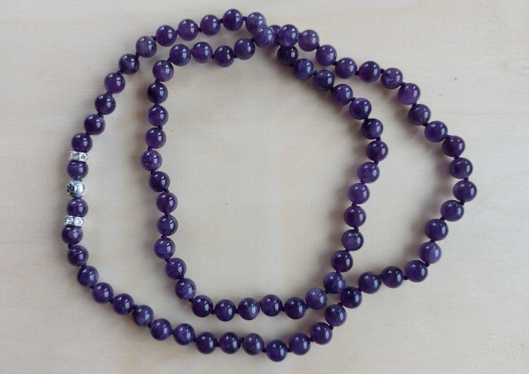 Colliers: Amethyst Steinkette – Neuf (Voir description) à Gais par Bellerina