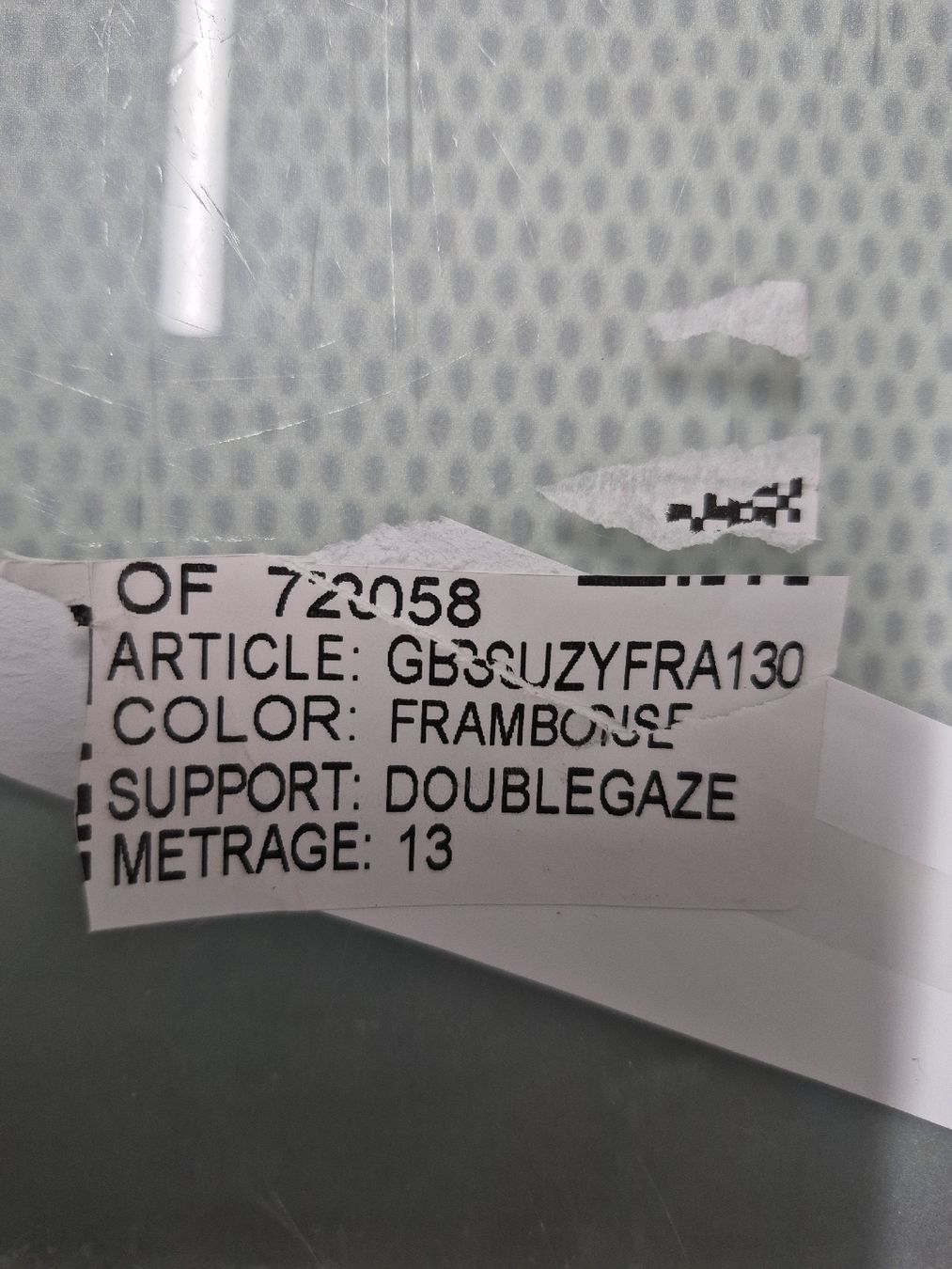 Tessuti: tissue doublegaze  – Nuovo e nell'imballaggio originale da Obermumpf venduto da Dadacaramel 2
