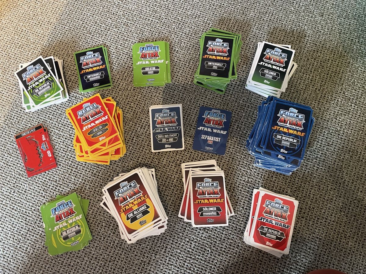 Topps Sammelbilder & Trading cards: Topps Star Wars Sammelkarten – Gebraucht aus Grabs von Saskia033