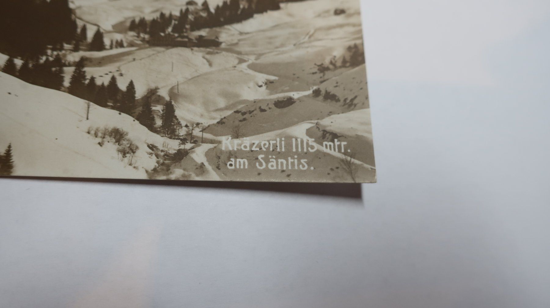 Cartoline postali: Kräzerli 1115 mtr. am Säntis – Usato da Cormoret venduto da Pascalll2001 2