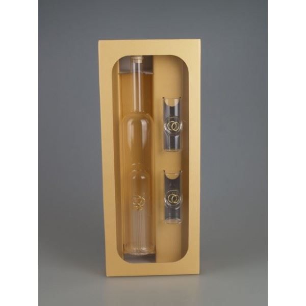 Altro: Schnapsglas-Set Hochzeit Veneto – Nuovo e nell'imballaggio originale da Mosnang venduto da Glascom1
