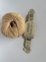 6x Cotton Wool - Lana Grossa Fb. 10 - 810 hellbraun/natur