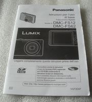 Panasonic Lumix DMC FS12 FS62 Istruzioni per l'uso Italiano